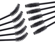 200 Disposable Mascara Wand Spoolies and Lip Brushes, Lipstick Lipgloss Applicator for Eyebrow Eyelash Extension Makeup Kits