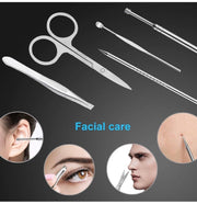 Manicure Pedicure Set Nail Clippers,FomaTrade 20 Pieces Stainless Steel Manicure Kit, Professional Grooming Kit, Nail Tools with Luxurious Travel Case (silver)