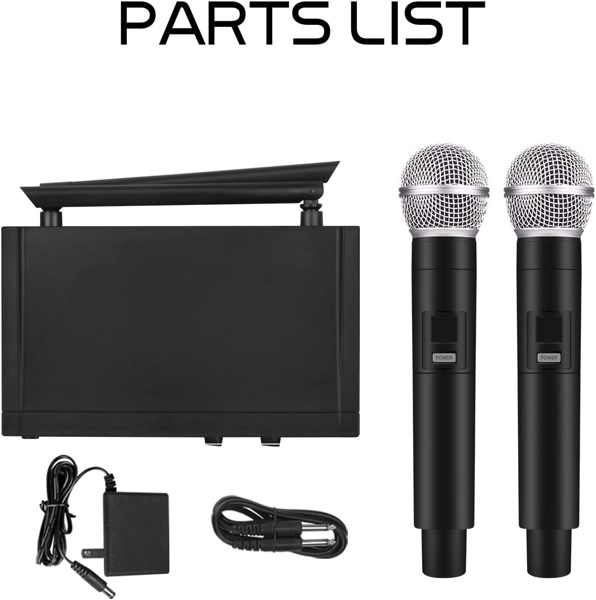 Debra VM302 Dual VHF Wireless Microphone System