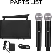 Debra VM302 Dual VHF Wireless Microphone System