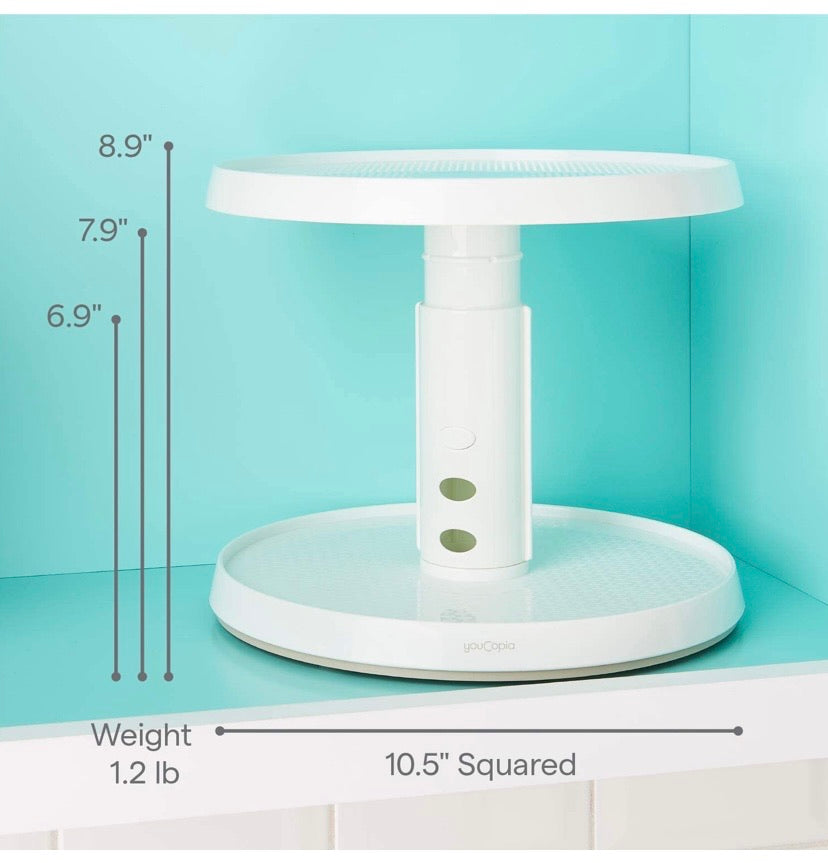 Adjustable Kitchen Cabinet Turntable