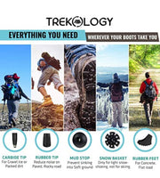 Collapsible Walking Stick, Folding Hiking Poles, Trekking Poles for Hiking Stick Nordic Walking Poles Trekking Poles Kids Folding Walking Stick Trekking Poles Ultra Light TREKOLOGY Trek Z-Cork Seniors