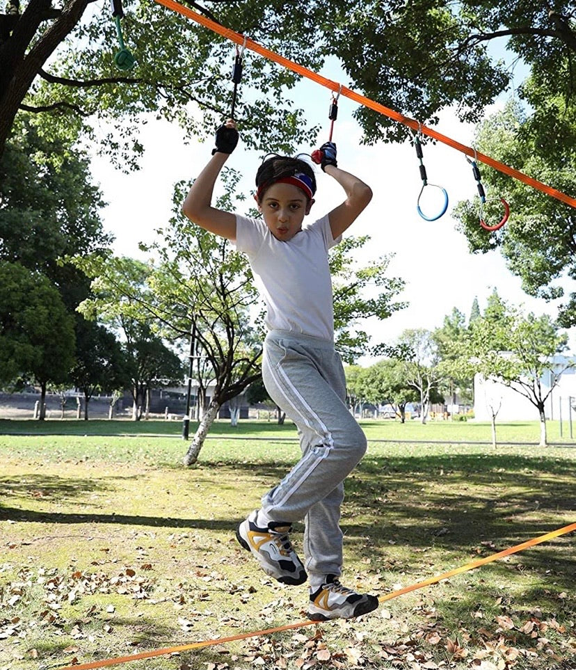 Slackline Kit Ninja Line Monkey Bars Kit