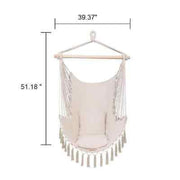 Cushioned Hanging Hammock Chair