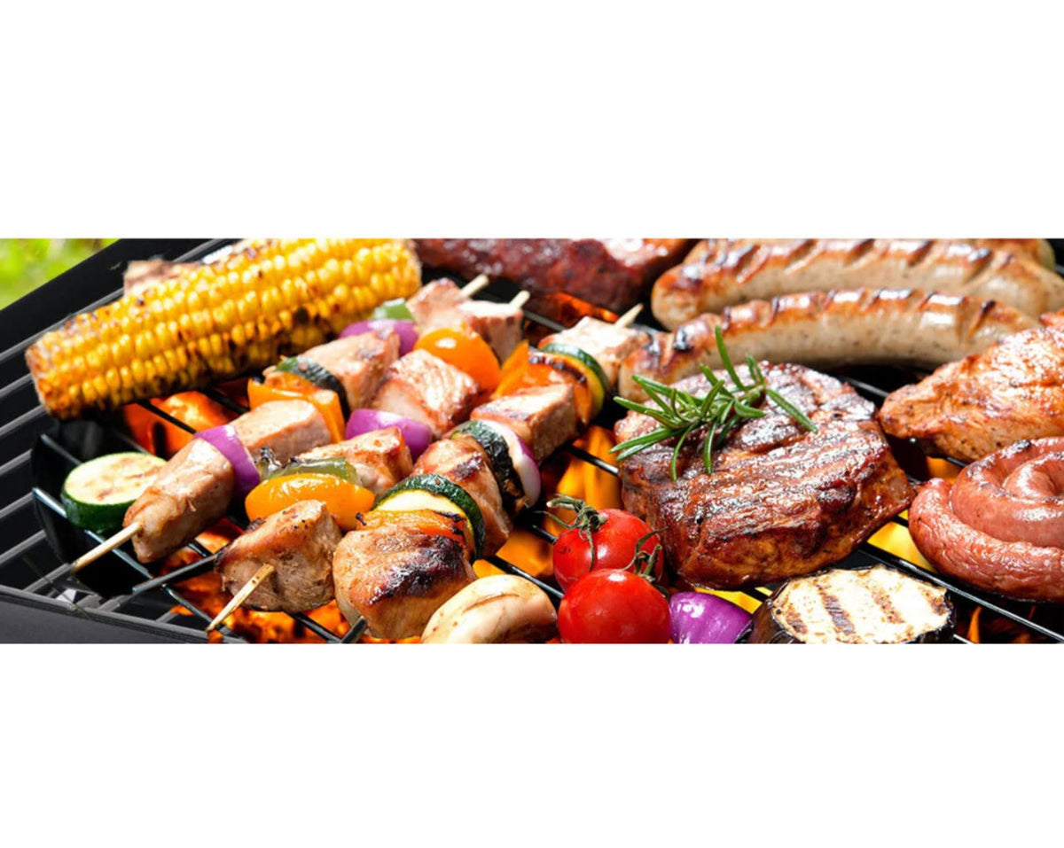 Compact Fold-Flat Portable Charcoal BBQ Grill