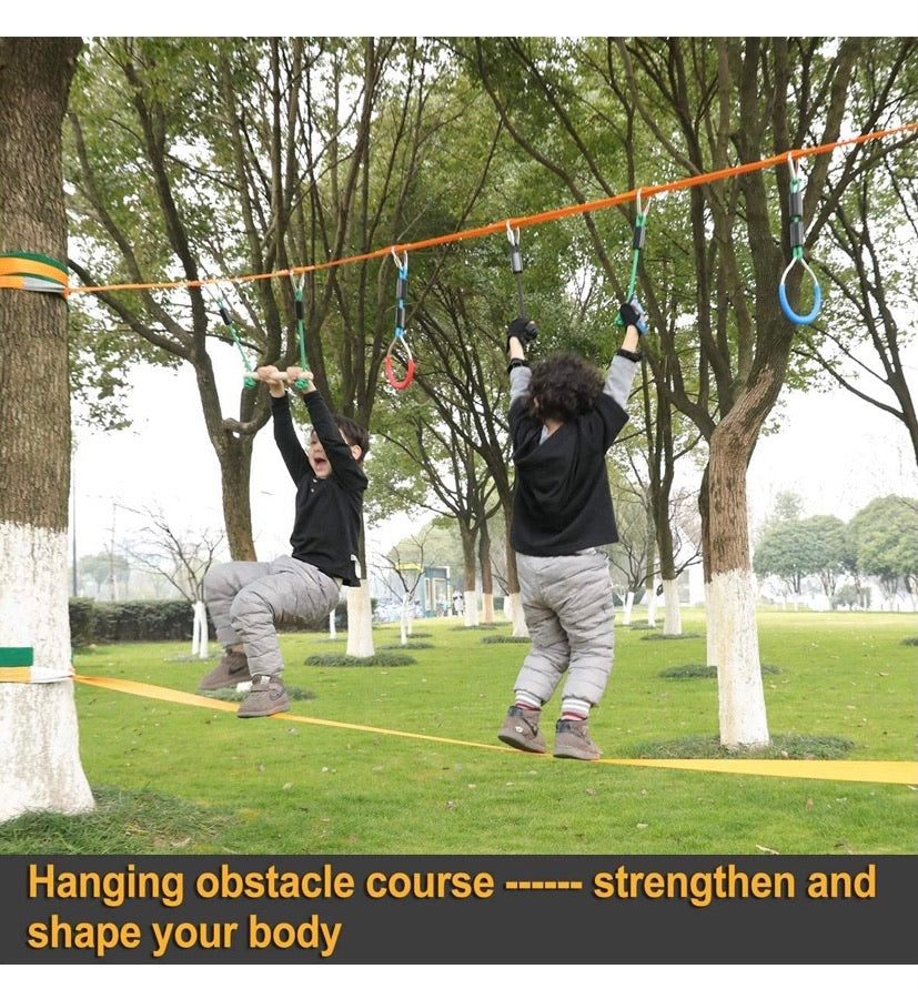 Slackline Kit Ninja Line Monkey Bars Kit