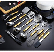Stainless Steel Cooking Utensil Sets 12 Pcs