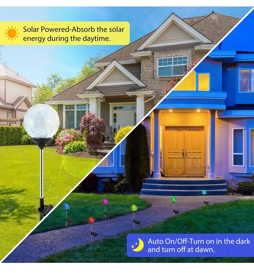 Solar Garden Lights Outdoor 4Pack