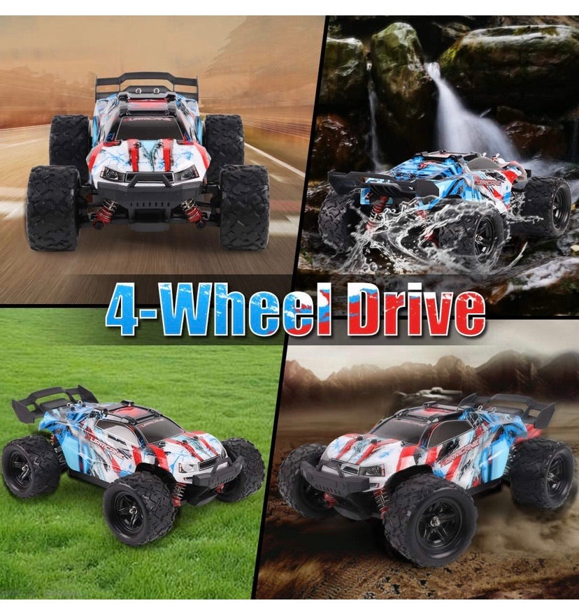 18321 4WD Off-Road RC Monster Truck 1:18th 2.4GHz Remote Control