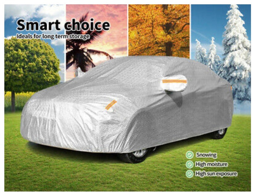 Car Cover Waterproof UV Dust Proof Large Full Coverage Cover 3XXL 530x200x150cm