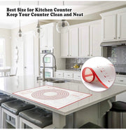 Large Silicone Baking Mat for Rolling Dough (40cmx60cm)
