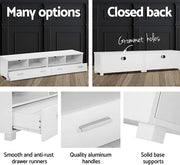 180 cm Detachable White TV Unit