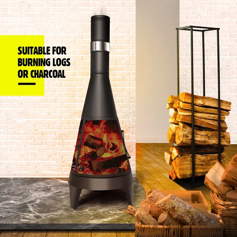 126 cm Outdoor Chiminea Fire Pit