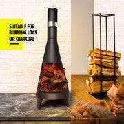 126 cm Outdoor Chiminea Fire Pit