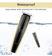 Multigroom 5 IN 1 Beard Trimmer, Hair Clipper with Li-ion Battery, Fast USB Charge, Long-Lasting Use
