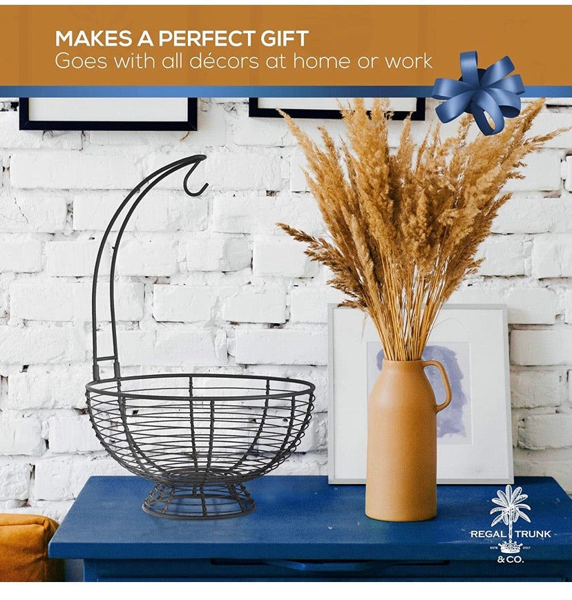 Fruit Basket with Banana Hanger