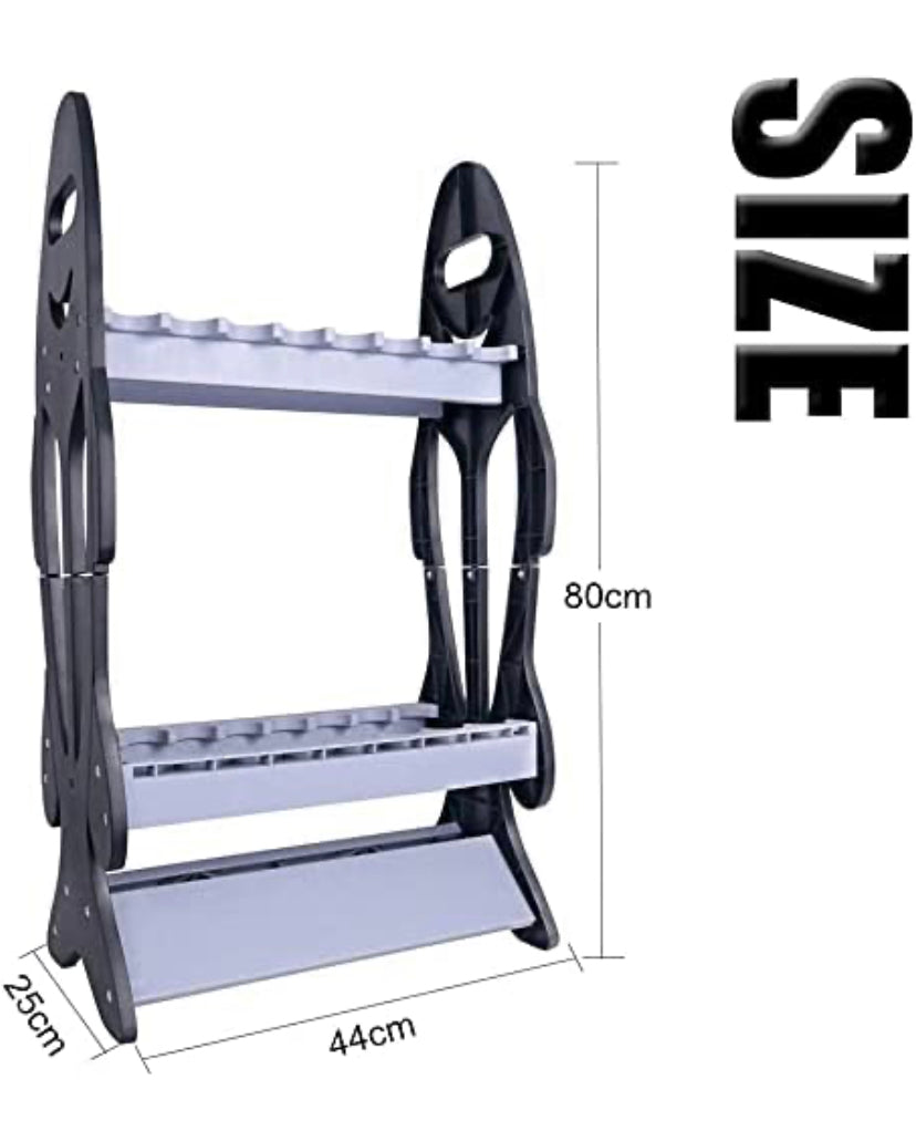 16 Fishing Rod Holder Storage Rack