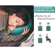 Compact Inflatable Camping & Travel Pillow – 78g