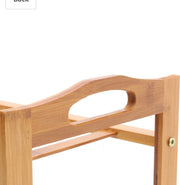 4-Tier Bamboo Shoe Rack – 66 × 23 × 68 cm