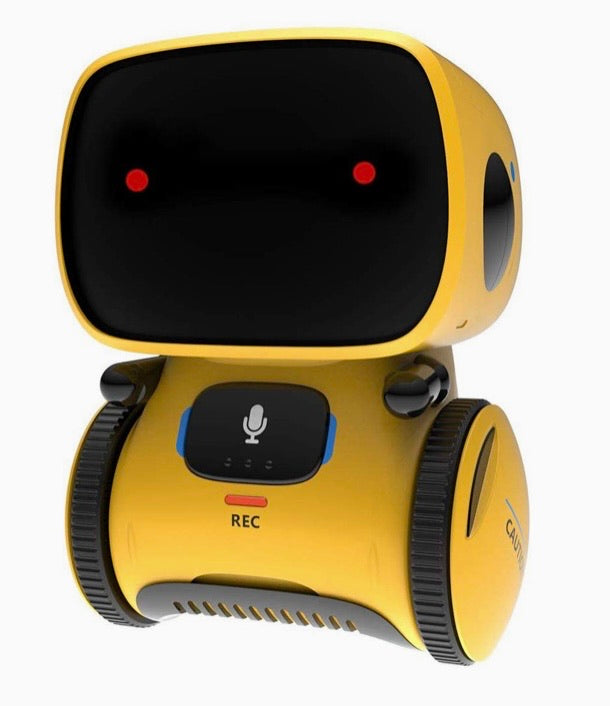 REMOKING Robot Toy for Kids,STEM Educational Robotics,Dance,Sing,Speak,Walk in Circle,Touch Sense,Voice Control, Your Children Fun Partners(Yellow)