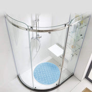 55 × 55cm PVC Suction-Cup Shower Mat – 2 Colours