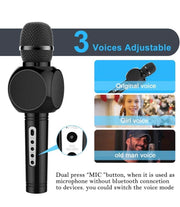 MODAR 10 W Dual-Speaker Bluetooth Karaoke Microphone