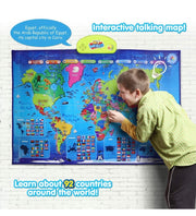 BEST LEARNING i-Poster Interactive World Map