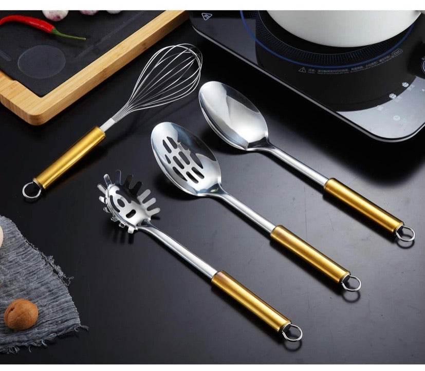 Stainless Steel Cooking Utensil Sets 12 Pcs