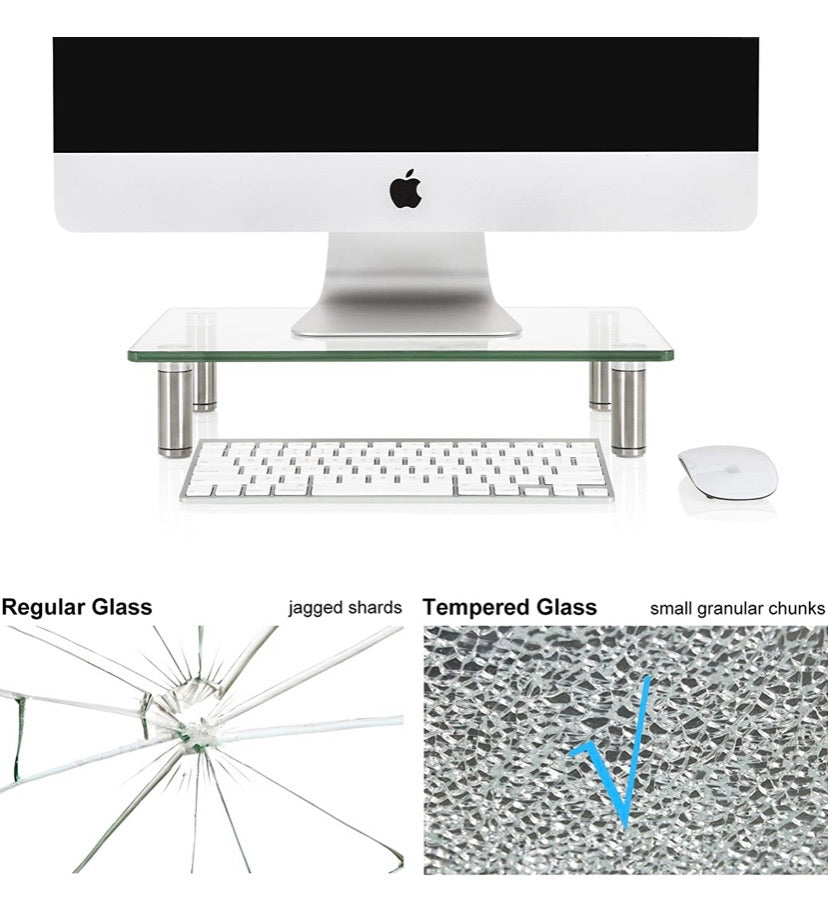 Clear Computer Monitor Stand