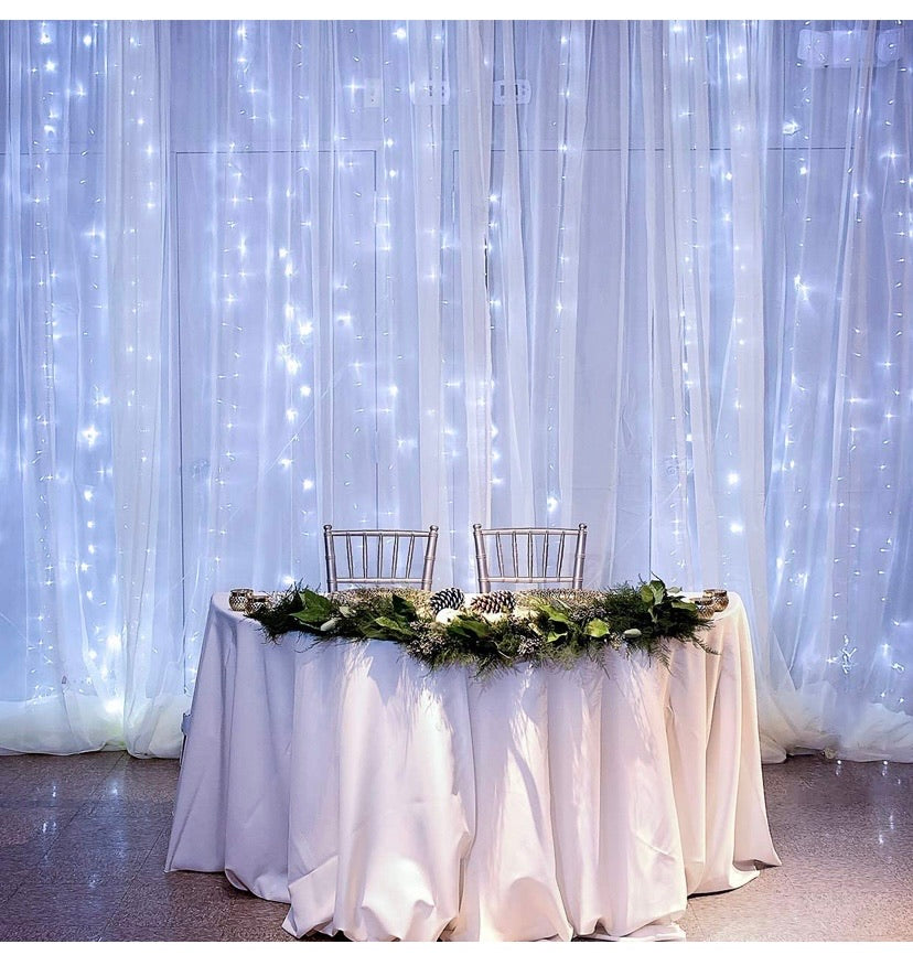 LED Window String Fairy Lights USB & Battery Powered with Remote Control Daylight White