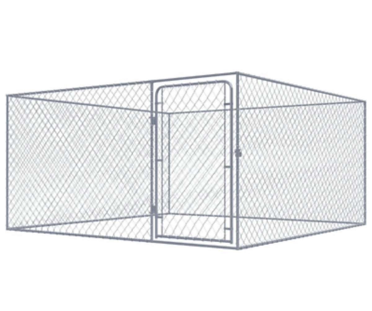 Pet Dog Kennel Outdoor Cage Large Metal Puppy Wire House Enclosure Steel Playpen