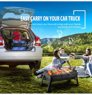 Folding Portable Barbecue Charcoal Grill