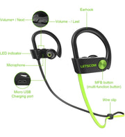 Bluetooth Headphones IPX7 Waterproof