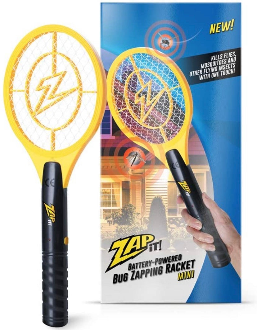 Bug Zapper Electric Fly Swatter Handheld 3000volt Mosquito Fly Gnat Zapper Racket for Indoor and Outdoor Pest Control