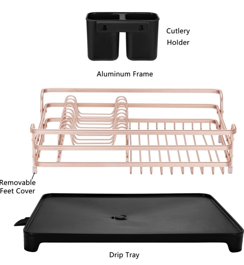 Aluminum Dish Drying Rack