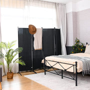 221 × 172 cm 4-Panel Fabric Room Divider – 3 Colours