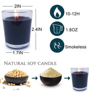 Black Votive Candles