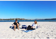 Coleman Beach Mat, Blue/White