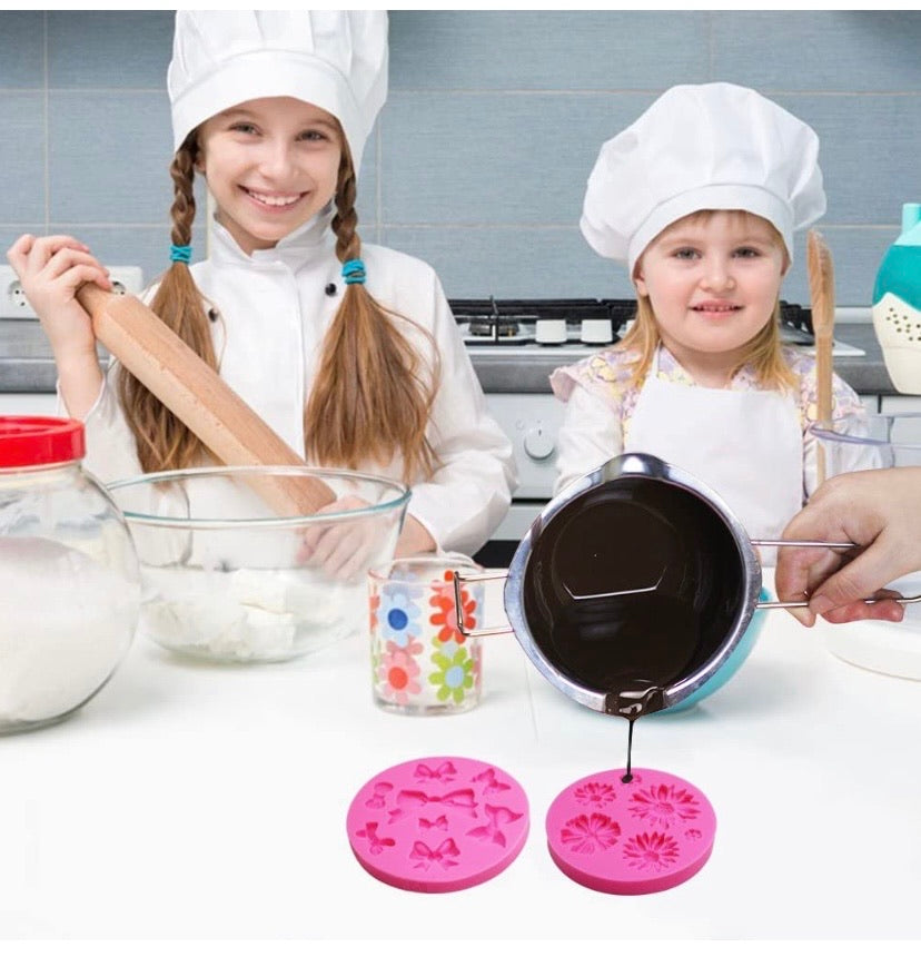 Decorative Silicone Moulds (2 Pieces)