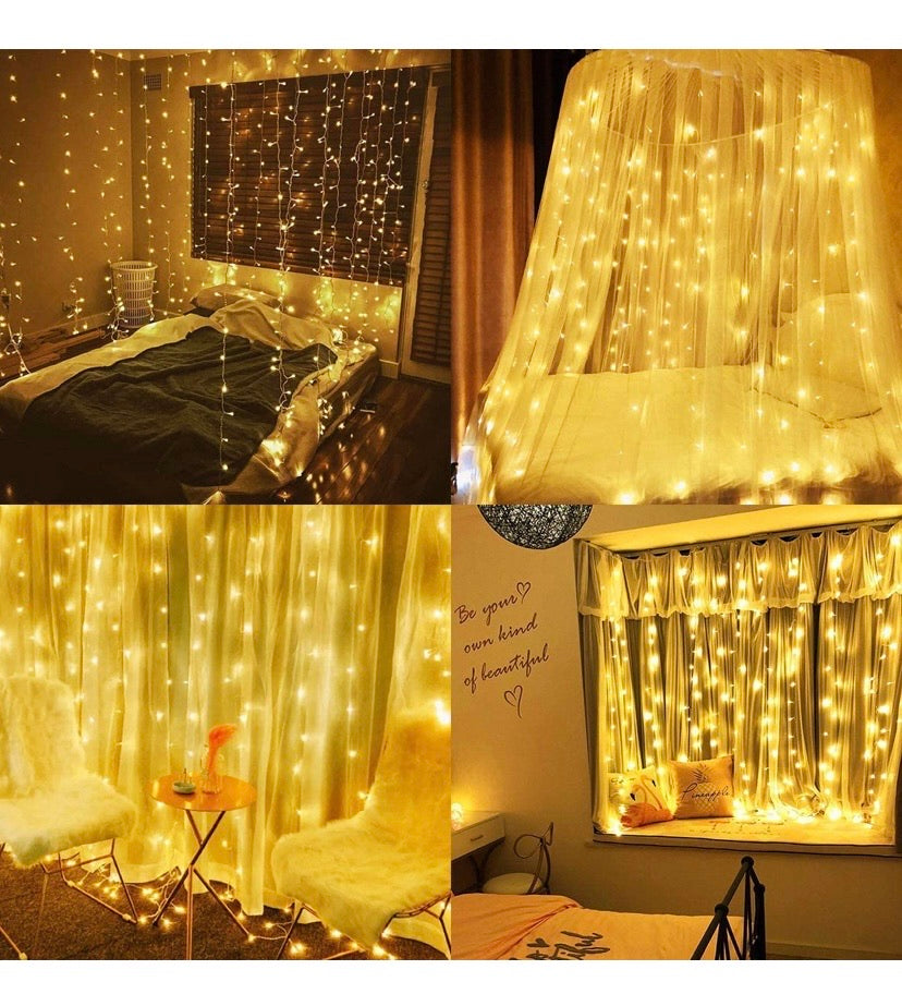 Fairy Curtain Lights 300 LED