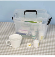 5L Clear Latching Storage Boxes – 4 Pack