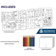 Light-Up Tracing Pad Drawing Board, Blue, Multi