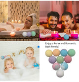 Bath Bombs Gift Set, JRINTL 12 made Fizzies, Shea & Coco Butter Dry Skin Moisturize, Perfect for Bubble & Spa Bath. Handmade Birthday Mothers day Gifts idea For Her/Him, wife, girlfriend