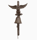 Design Toscano QH8206 Florentine Dragon Gothic Iron Doorbell, Bronze