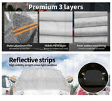 Car Cover Waterproof UV Dust Proof Large Full Coverage Cover 3XXL 530x200x150cm