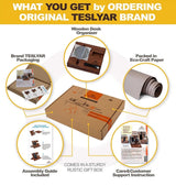 Wood Phone Docking Station Ash Key Holder Wallet Stand Watch Organizer Men Gift Husband Wireless Charging Pad Slim Birthday Nightstand Purse Tablet Compatible with iPhone Samsung Plus All Qi Devices