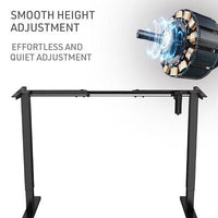 Sit Stand Desk Electric Standing Height Adjustable Up