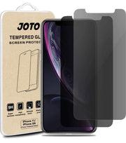 Privacy Tempered-Glass Screen Protectors for iPhone 11/XR – 2 Pack
