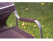 Portable Deck Chair with Side Table