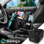 Car Trunk Organizer - Durable Storage SUV Cargo Organizer Adjustable, Blue